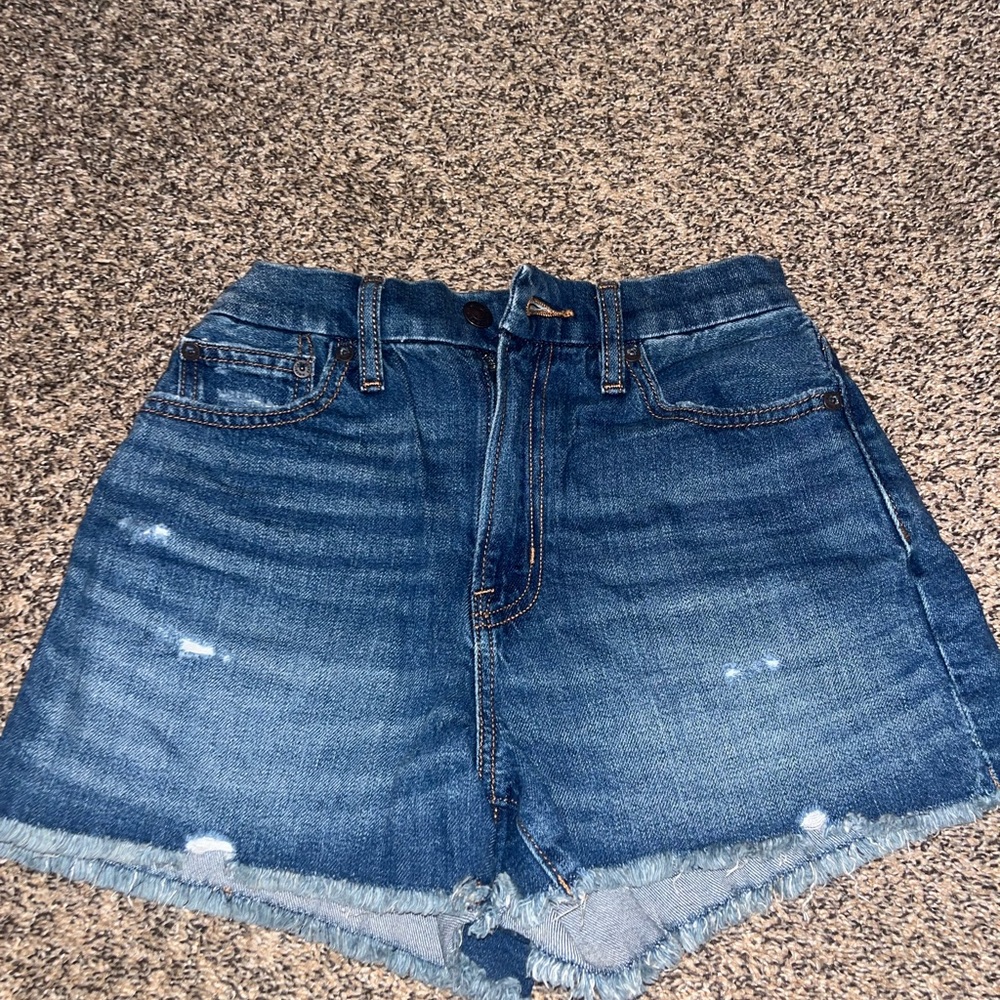 American Eagle Outfitters Dark Blue Jean Shorts